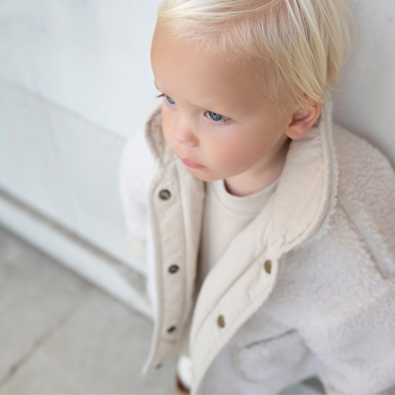*PRE-ORDER* Reversible Teddy Coat - Stone