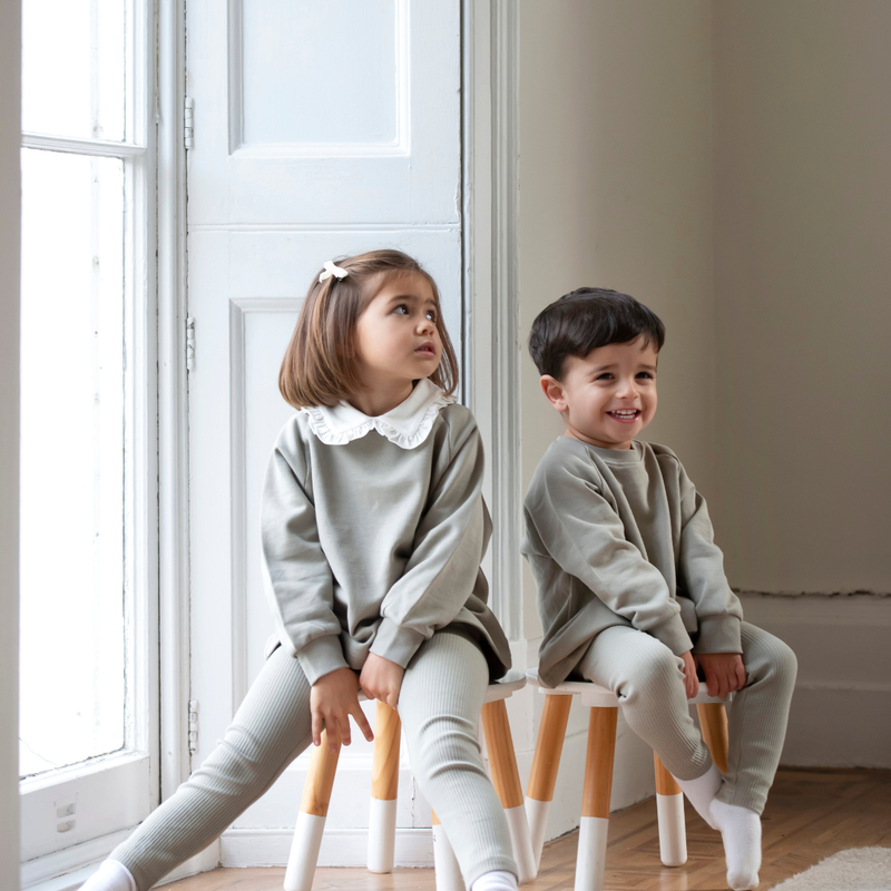 Cotton Sweatshirt - Olive