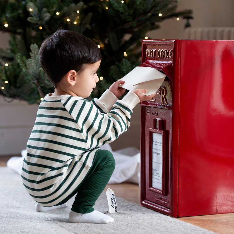 Cotton Sweatshirt - Bottle Green Stripe