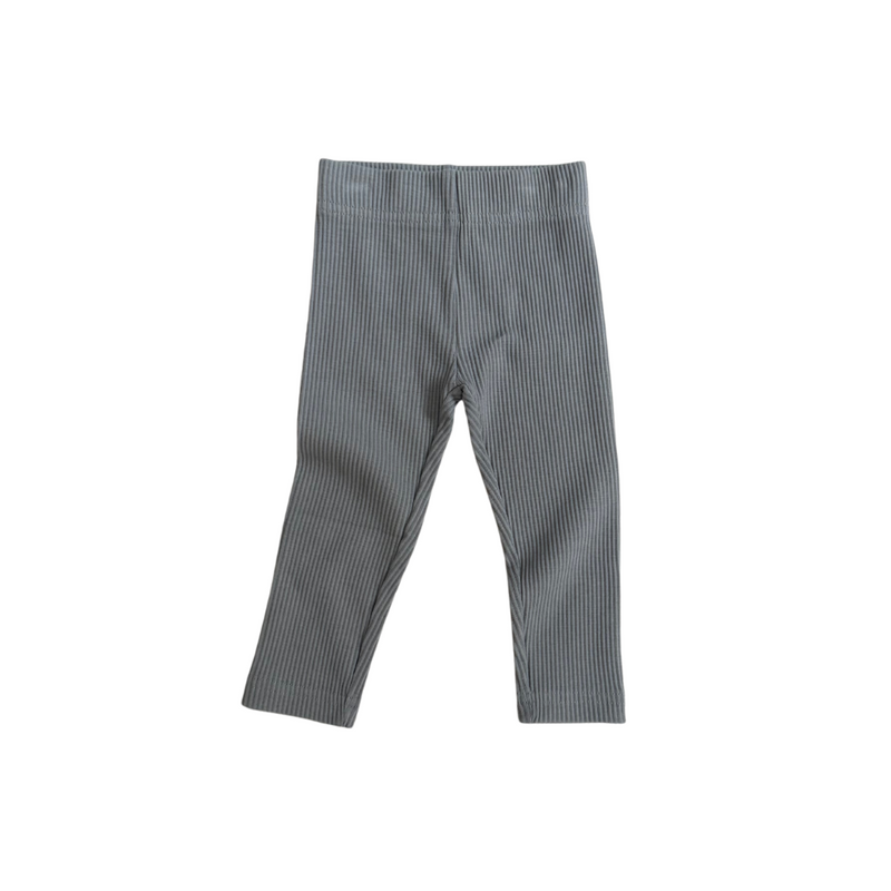 Ribbed Leggings - Powder Blue