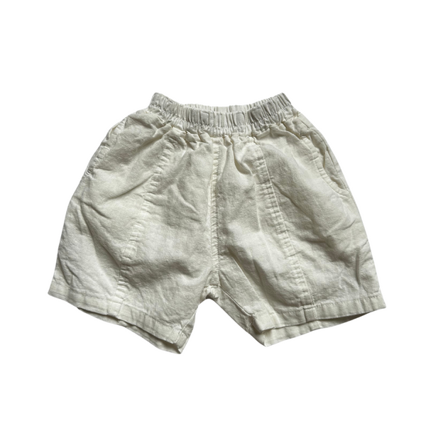 Linen Shorts - Ivory