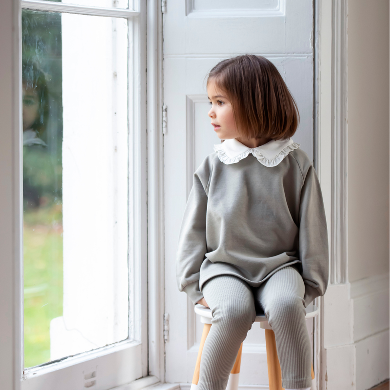 Cotton Sweatshirt - Olive