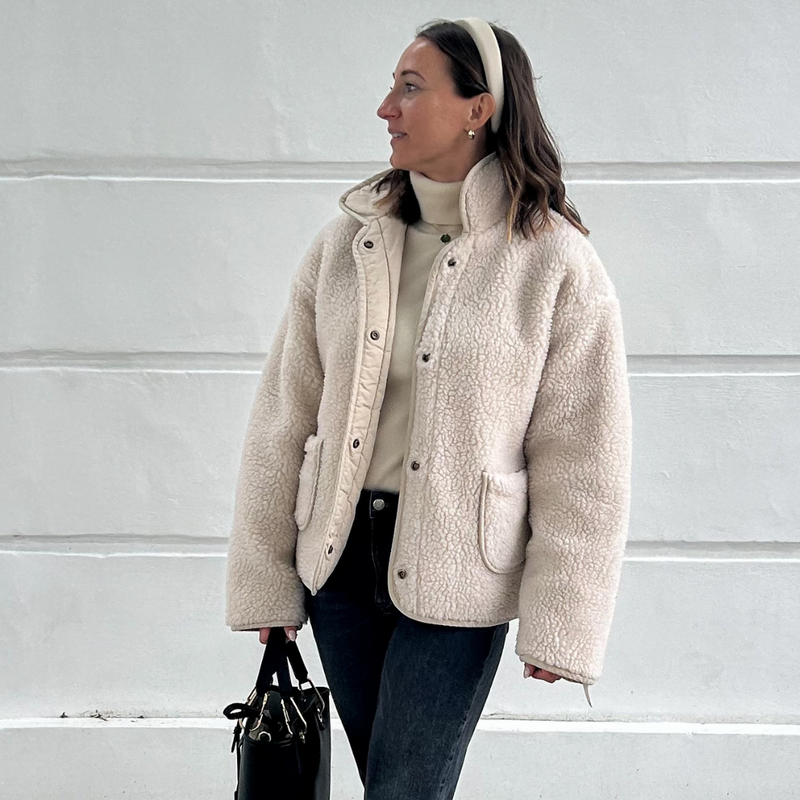 Stone teddy jacket clearance