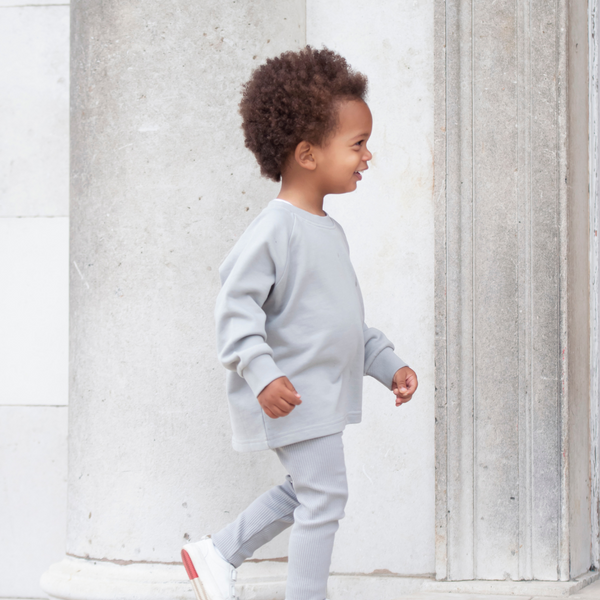 Cotton Sweatshirt - Powder Blue
