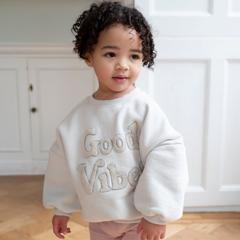 Good Vibes Sweatshirt - Ecru