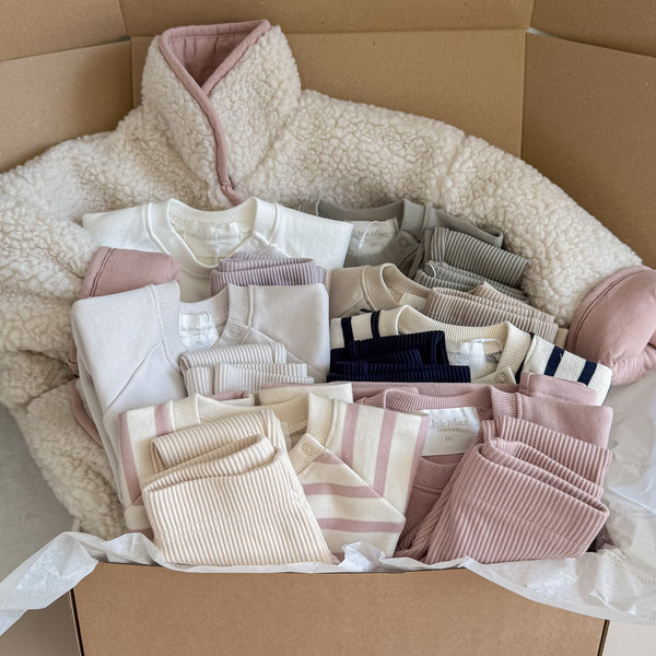 *PRE-ORDER* The Big Autumn Capsule Wardrobe Box With Dusky Pink Coat