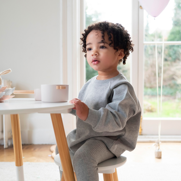 Cotton Sweatshirt - Light Grey