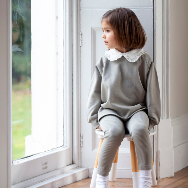 Cotton Sweatshirt - Olive