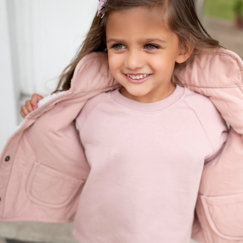 *PRE-ORDER* The Little Sister MEDIUM Winter Capsule Wardrobe With Dusky Pink Coat