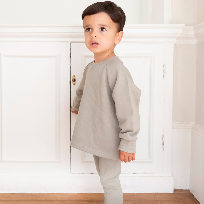 Cotton Sweatshirt - Olive