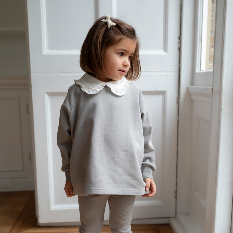 Cotton Sweatshirt - Powder Blue