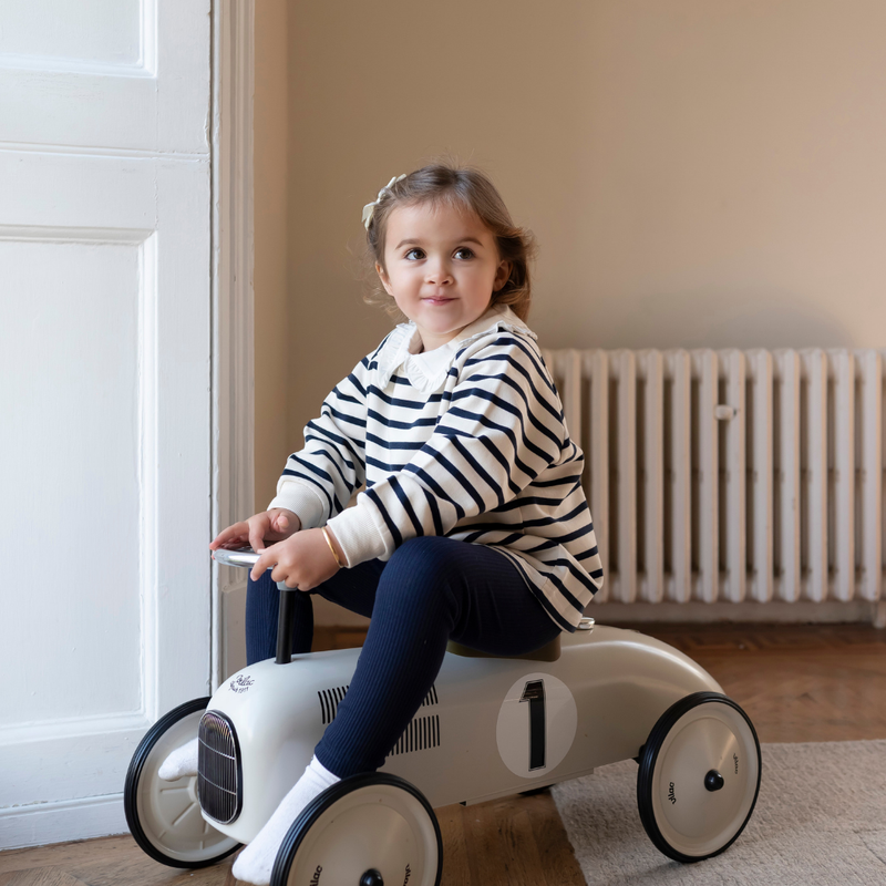 Cotton Sweatshirt - Breton Stripe
