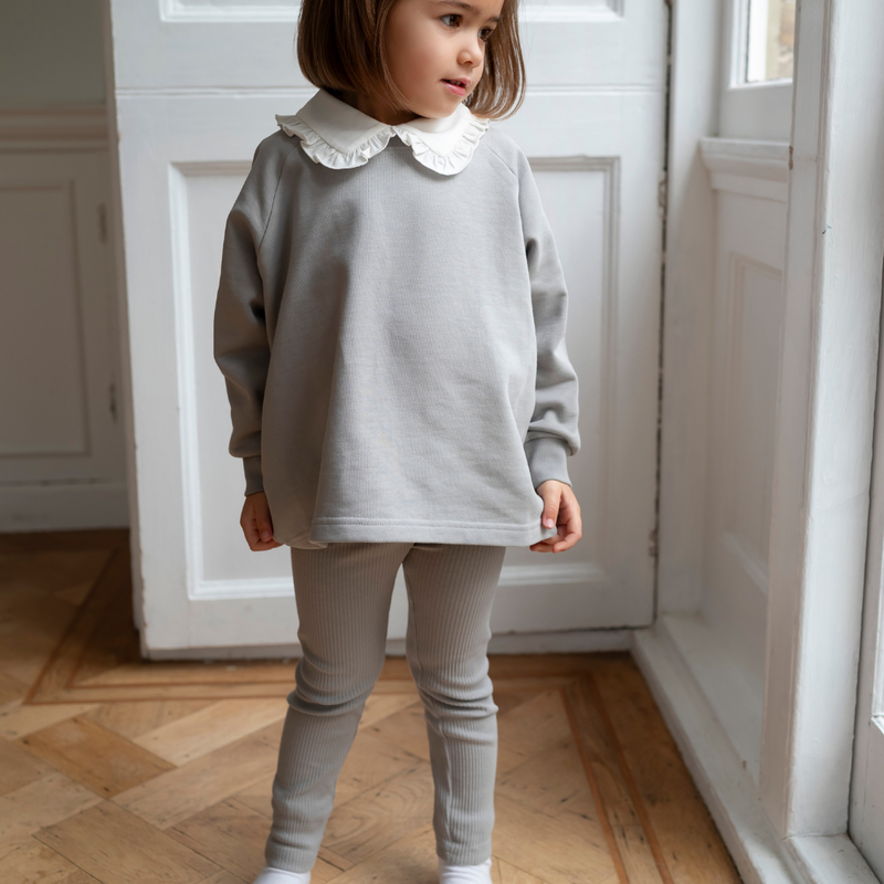 Cotton Sweatshirt - Powder Blue