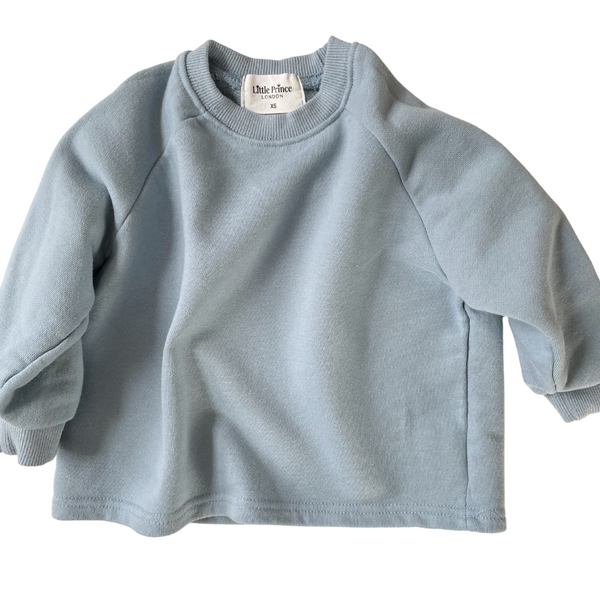 Cotton Sweatshirt - Cornflower Blue